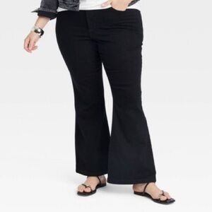 ⚡️3 for $17⚡️Ava & Viv Black High Rise Flare Jeans